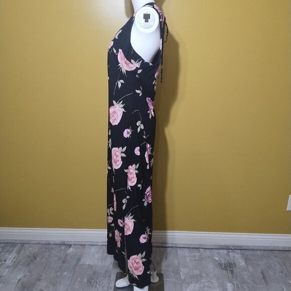 VTG Y2K Variations Woman Sleeveless Floral Maxi Dress Size 20W Boho Cottage - Picture 2 of 5
